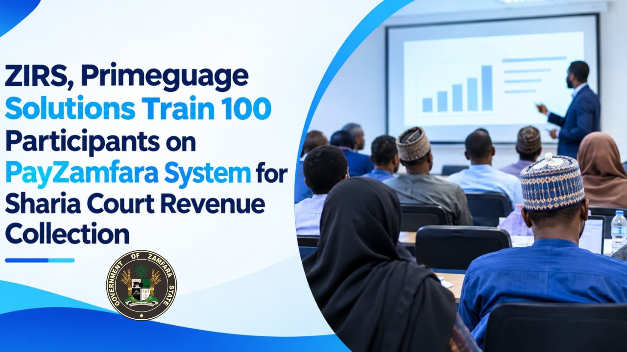 ZIRS, Primeguage Train 100 Sharia Court Officials on PayZamfara Billing System