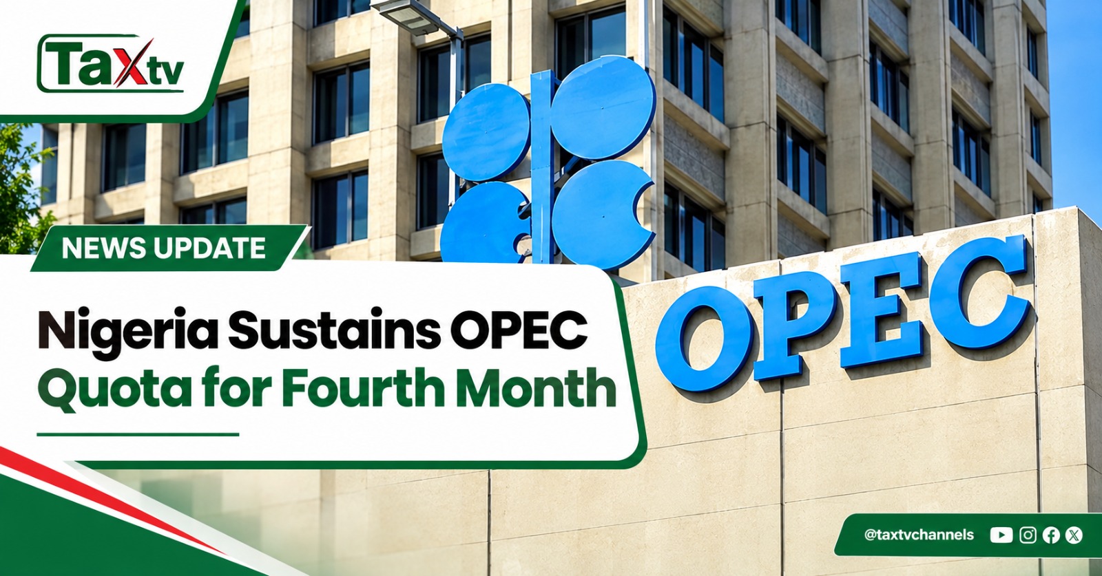 Nigeria's Oil Output Reaches 1.68m bpd, Sustains OPEC Quota Compliance for Fourth Month